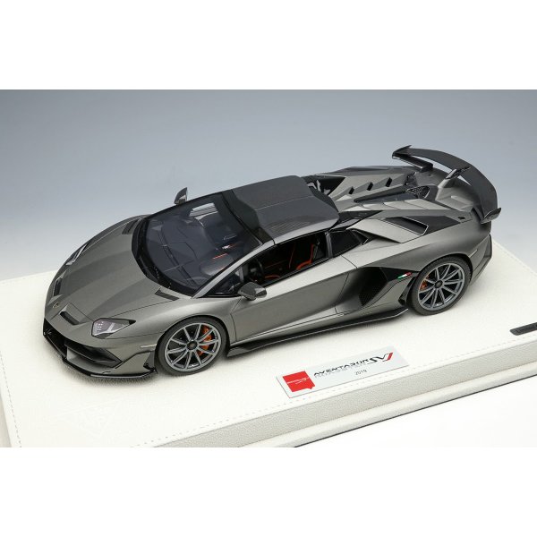 画像7: EIDOLON 1/18 Lamborghini Aventador SVJ Roadster 2019 (Nireo wheel) Grigio Titan Limited 40 pcs.