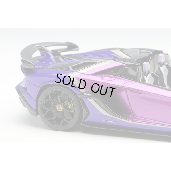 画像13: EIDOLON COLLECTION 1/43 Lamborghini Aventador SVJ Roadster 2020 Ad Personam 2 tone paint Viola Fineo / Viola Hestia Limited 150 pcs.