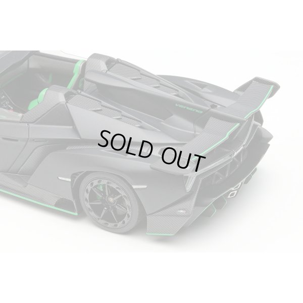 画像7: EIDOLON COLLECTION 1/43 Lamborghini Veneno Roadster 2015 Matte Black Limited 80 pcs.
