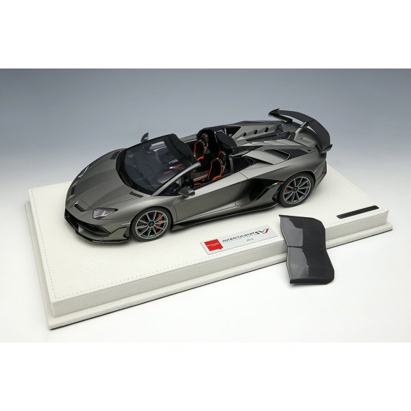 画像8: EIDOLON 1/18 Lamborghini Aventador SVJ Roadster 2019 (Nireo wheel) Grigio Titan Limited 40 pcs.