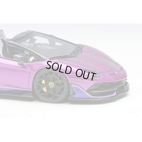 画像12: EIDOLON COLLECTION 1/43 Lamborghini Aventador SVJ Roadster 2020 Ad Personam 2 tone paint Viola Fineo / Viola Hestia Limited 150 pcs.
