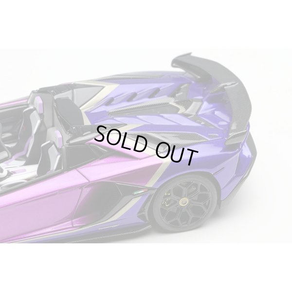 画像11: EIDOLON COLLECTION 1/43 Lamborghini Aventador SVJ Roadster 2020 Ad Personam 2 tone paint Viola Fineo / Viola Hestia Limited 150 pcs.