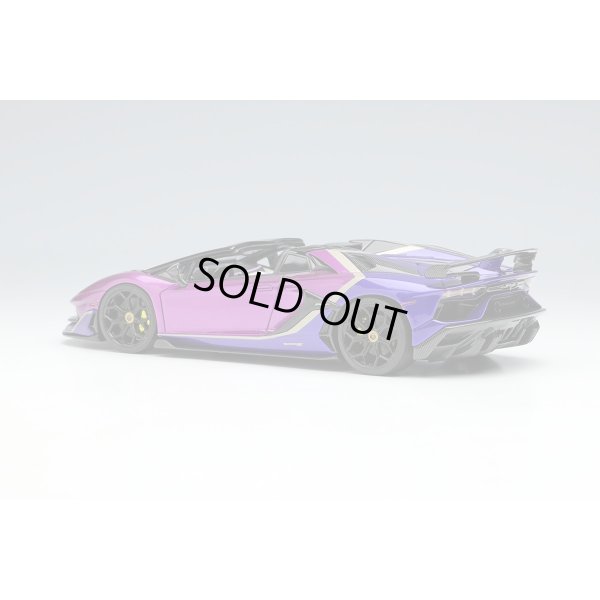 画像3: EIDOLON COLLECTION 1/43 Lamborghini Aventador SVJ Roadster 2020 Ad Personam 2 tone paint Viola Fineo / Viola Hestia Limited 150 pcs.