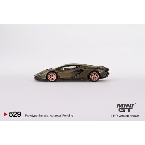 画像3: MINI GT 1/64 Lamborghini Cyan FKP 37 Presentation (LHD)
