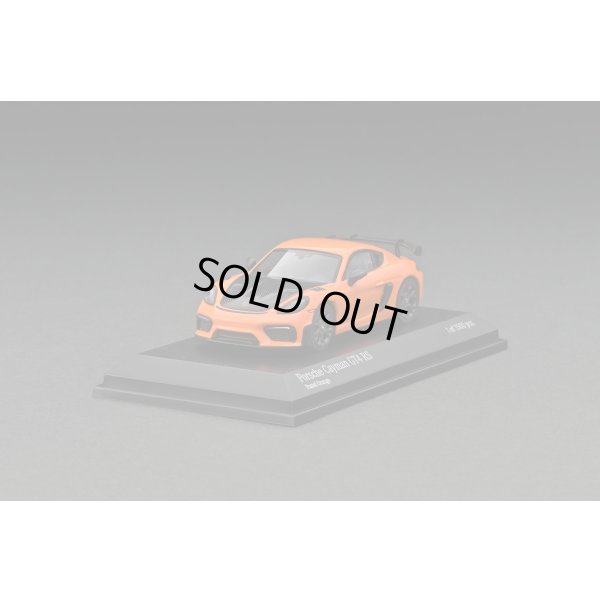 画像1: Tarmac Works 1/64 Porsche Cayman GT4 RS Pastel Orange