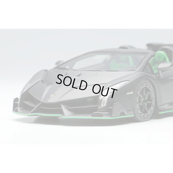 画像12: EIDOLON COLLECTION 1/43 Lamborghini Veneno Roadster 2015 Matte Black Limited 80 pcs.