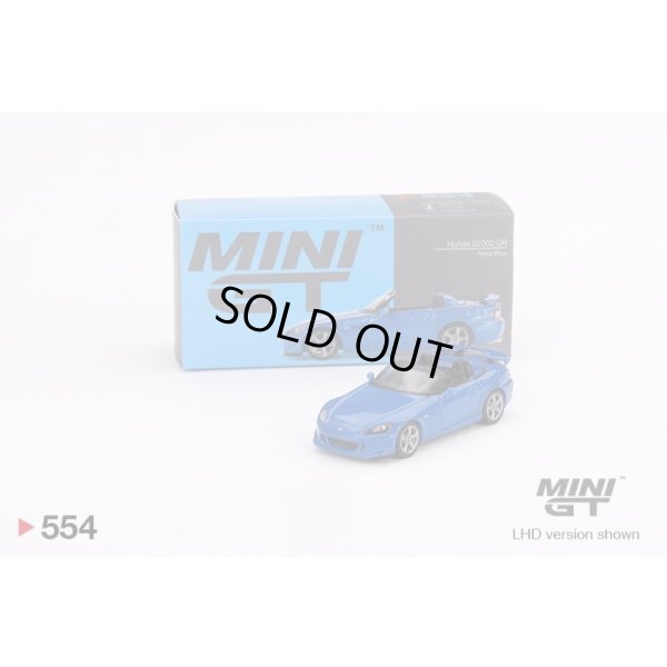 画像1: MINI GT 1/64 Honda S2000 (AP2) CR Apex Blue (LHD)