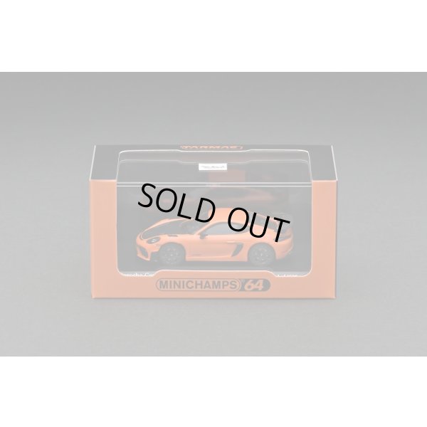 画像3: Tarmac Works 1/64 Porsche Cayman GT4 RS Pastel Orange
