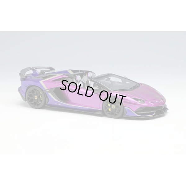 画像5: EIDOLON COLLECTION 1/43 Lamborghini Aventador SVJ Roadster 2020 Ad Personam 2 tone paint Viola Fineo / Viola Hestia Limited 150 pcs.