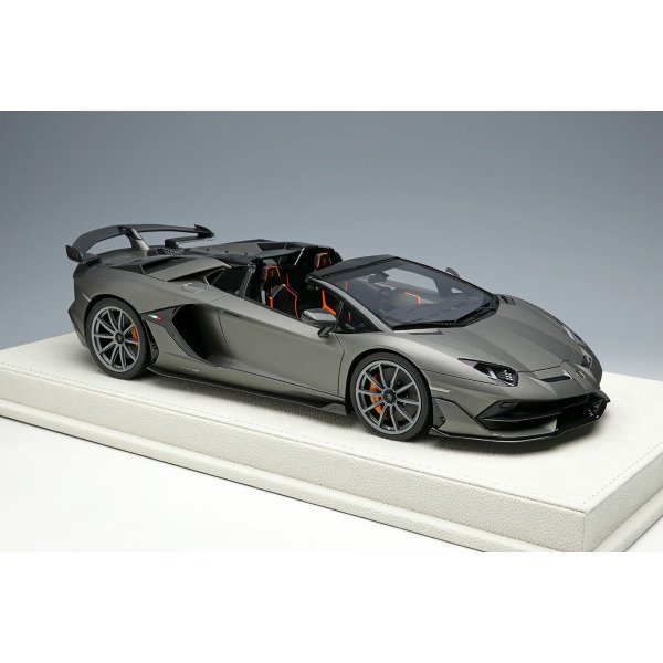 画像5: EIDOLON 1/18 Lamborghini Aventador SVJ Roadster 2019 (Nireo wheel) Grigio Titan Limited 40 pcs.