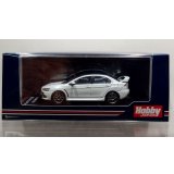 Hobby JAPAN 1/64 Mitsubishi Lancer Evolution 10 Final Edition White Pearl / Carbon Roof
