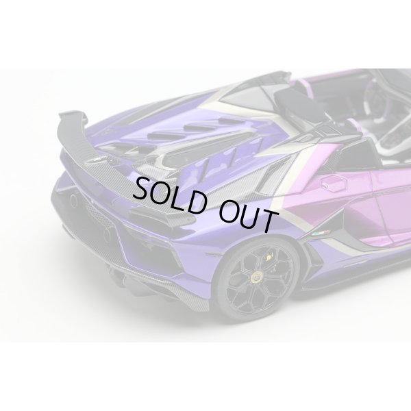 画像10: EIDOLON COLLECTION 1/43 Lamborghini Aventador SVJ Roadster 2020 Ad Personam 2 tone paint Viola Fineo / Viola Hestia Limited 150 pcs.