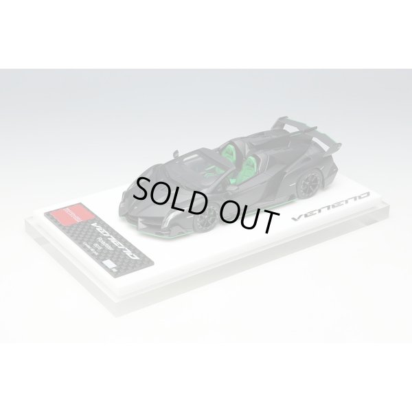画像16: EIDOLON COLLECTION 1/43 Lamborghini Veneno Roadster 2015 Matte Black Limited 80 pcs.