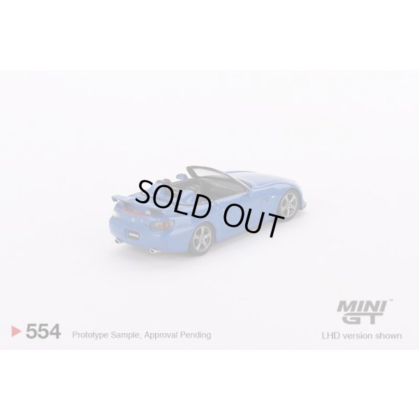画像3: MINI GT 1/64 Honda S2000 (AP2) CR Apex Blue (LHD)