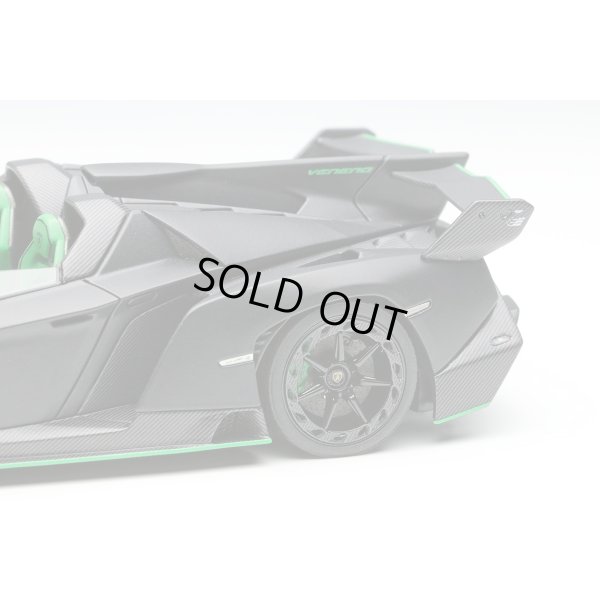 画像11: EIDOLON COLLECTION 1/43 Lamborghini Veneno Roadster 2015 Matte Black Limited 80 pcs.