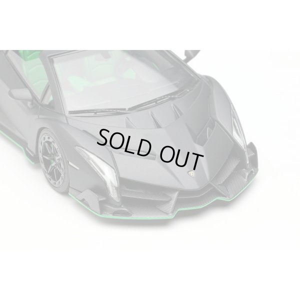 画像6: EIDOLON COLLECTION 1/43 Lamborghini Veneno Roadster 2015 Matte Black Limited 80 pcs.