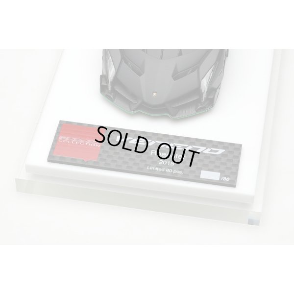 画像17: EIDOLON COLLECTION 1/43 Lamborghini Veneno Roadster 2015 Matte Black Limited 80 pcs.