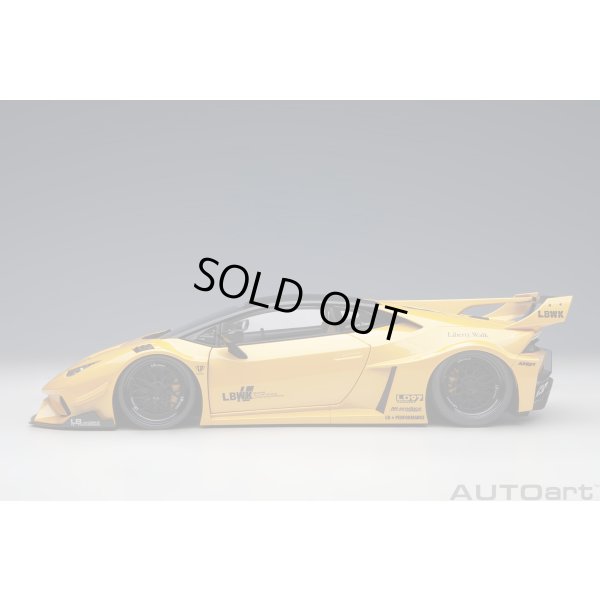 画像3: AUTOart 1/18 Liberty Walk LB-Silhouette Works Lamborghini Huracan GT (Metallic Yellow)