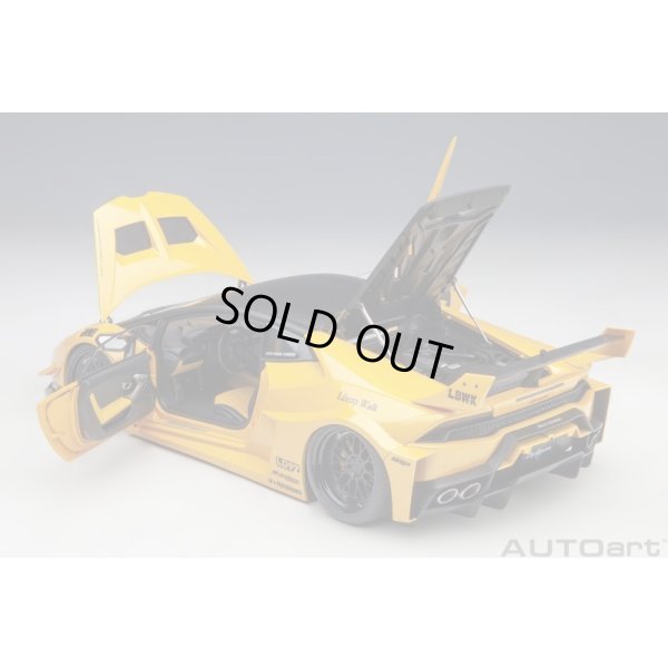画像15: AUTOart 1/18 Liberty Walk LB-Silhouette Works Lamborghini Huracan GT (Metallic Yellow)