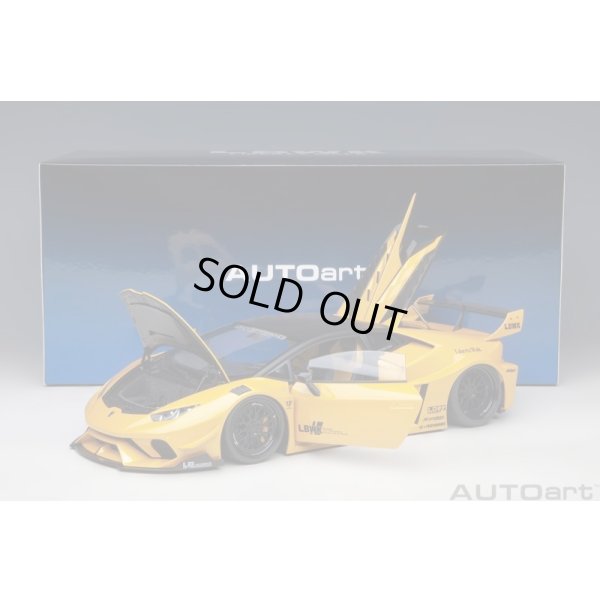 画像20: AUTOart 1/18 Liberty Walk LB-Silhouette Works Lamborghini Huracan GT (Metallic Yellow)
