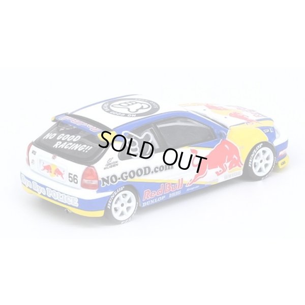 画像3: INNO Models 1/64 Honda Civic Type-R (EK9) "No Good Racing" "Red Bull"