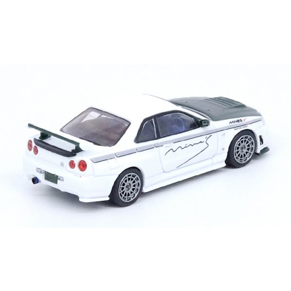 画像3: INNO Models 1/64 Nissan Skyline GT-R (R34) NISMO R-Tune "MINES" Green Carbon Bonnet