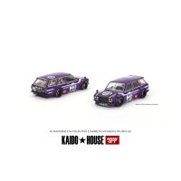 MINI GT 1/64 Datsun KAIDO 510 Wagon Carbon Fiber V1 (RHD)