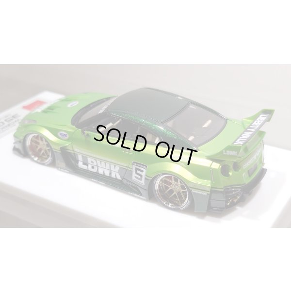 画像11: EIDOLON 1/43 LB-Silhouette WORKS GT 35GT-RR Giallo Verde Pearl / Dark Green Two-Tone color Limited 35 pcs.