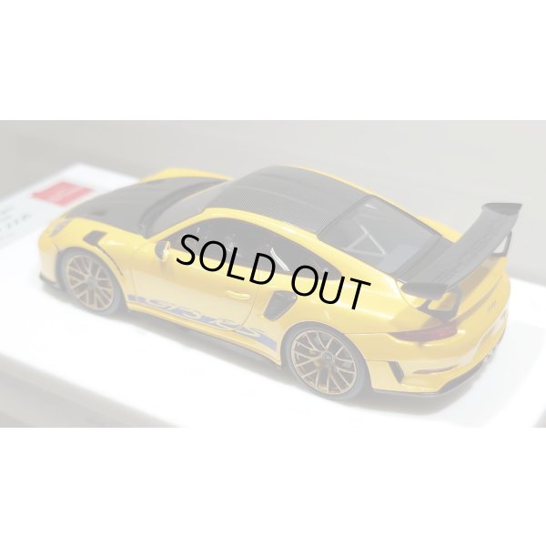 画像11: EIDOLON 1/43 Porsche 911 (991.2) GT3 RS Weissach package 2018 Grande Giallo Pearl Limited 32 pcs.