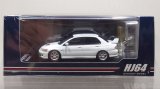 Hobby JAPAN 1/64 Mitsubishi Lancer GSR EVOLUTION 8 White Solid with Engine Display Model