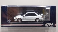 Hobby JAPAN 1/64 Mitsubishi Lancer GSR EVOLUTION 8 White Solid with Engine Display Model