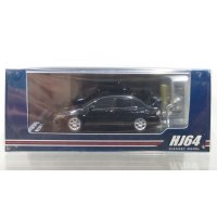 Hobby JAPAN 1/64 Mitsubishi Lancer GSR EVOLUTION 8 Black Mica with Engine Display Model