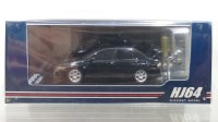 Hobby JAPAN 1/64 Mitsubishi Lancer GSR EVOLUTION 8 Black Mica with Engine Display Model