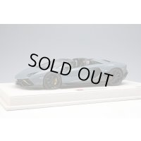 EIDOLON 1/18 Lamborghini Aventador LP780-4 Ultimae Roadster 2021 (Leirion Wheel) Grigio Telesto / Black Limited 50 pcs.