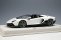EIDOLON 1/18 Lamborghini Aventador LP780-4 Ultimae Roadster 2021 (Leirion Wheel) Bianco Opalis / Black Limited 50 pcs.