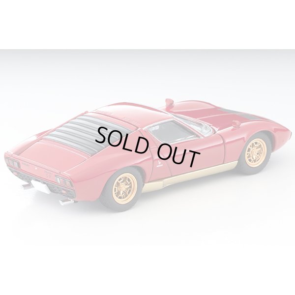 画像2: TOMYTEC 1/64 Limited Vintage LV Lamborghini Miura SV (Red)