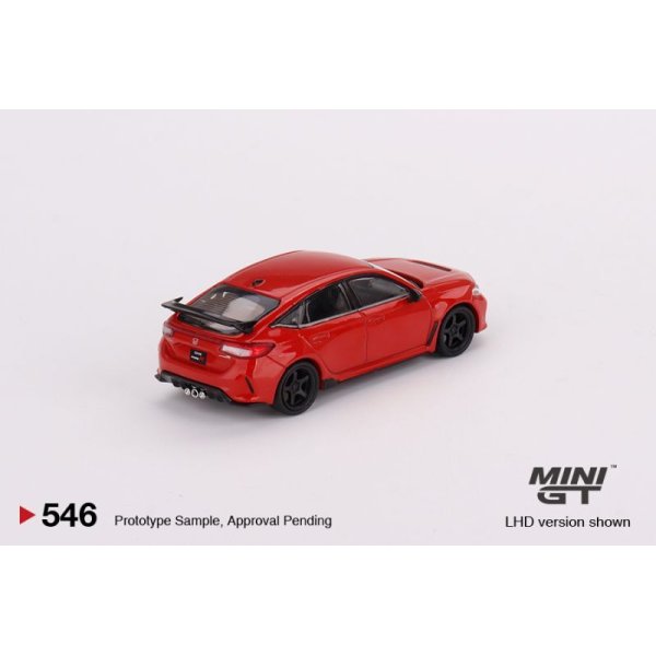 画像2: MINI GT 1/64 Honda Civic Type R Rallye Red 2023 W/ Advan GT Wheel (RHD)