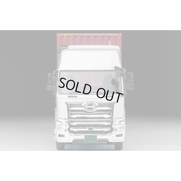 画像5: TOMYTEC 1/64 Limited Vintage NEO Hino Profia 40ft Marine Container Trailer （東邦車輛TC36H1C34）(Silver) 
