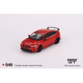 MINI GT 1/64 Honda Civic Type R Rallye Red 2023 W/ Advan GT Wheel (RHD)