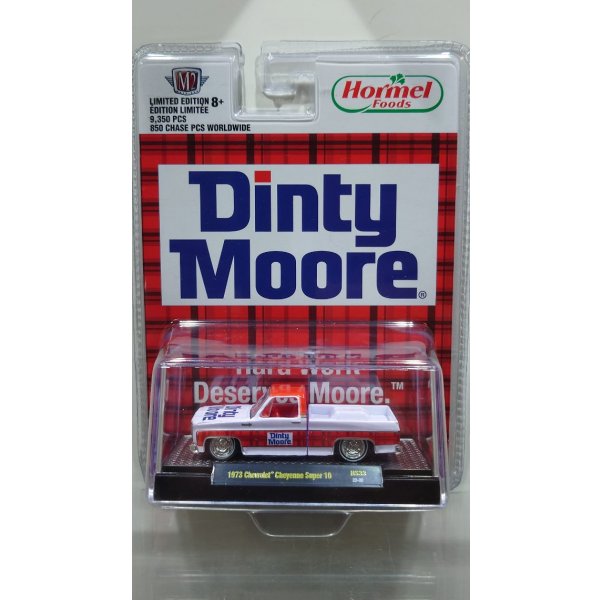 画像1: M2 Machines 1/64 1973 Chevrolet Cheyenne Super 10 "HORMEL" - Bright White