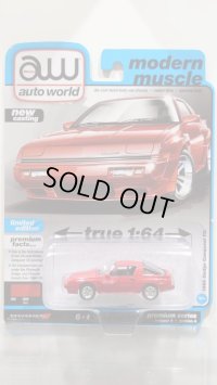 auto world 1/64 1986 Dodge Conquest Tsi Red