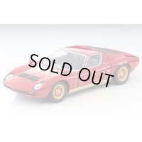 TOMYTEC 1/64 Limited Vintage LV Lamborghini Miura SV (Red)