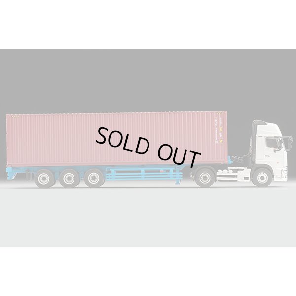 画像4: TOMYTEC 1/64 Limited Vintage NEO Hino Profia 40ft Marine Container Trailer （東邦車輛TC36H1C34）(Silver) 