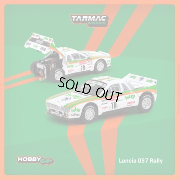 画像1: Tarmac Works 1/64 Lancia 037 Rally Rallye Sanremo 1983