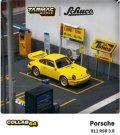 Tarmac Works 1/64 Porsche 911 RSR 3.8 Yellow