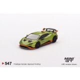 MINI GT 1/64 Lamborghini Huracán STO Verde Citrea (RHD)