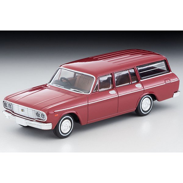 画像1: TOMYTEC 1/64 Limited Vintage Toyopet Masterline Light Van (Red) '67