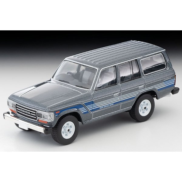 画像1: TOMYTEC 1/64 Limited Vintage NEO Toyota Land Cruiser 60 GX (Gray Metallic)