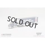 MINI GT 1/64 Shelby Transporter Set Western Star 49X Racing Transporter (LHD)/Shelby GT500 SE Widebody Ford Performance Blue (LHD)