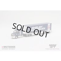 MINI GT 1/64 Shelby Transporter Set Western Star 49X Racing Transporter (LHD)/Shelby GT500 SE Widebody Ford Performance Blue (LHD)